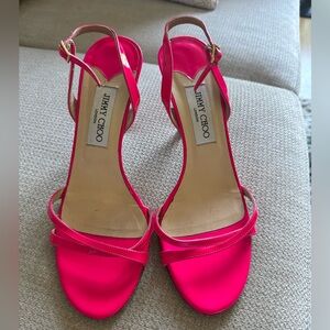Hot Pink Size 40 Jimmy Choo Heels